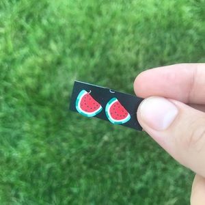 Watermelon earrings🍉